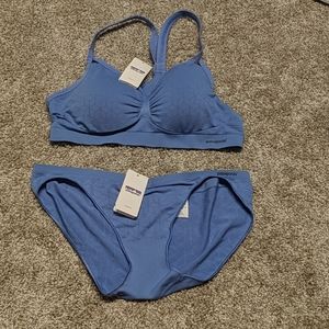 NWT Patagonia E-Fiberst Barely Bra & Bikini Set